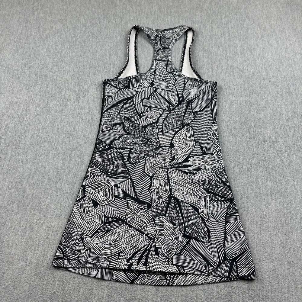 Lululemon Tank Top‎ Womens 2 Black Dottie Tribe Cool Racerback Yoga Workout Gym